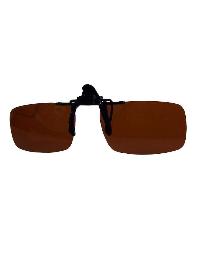 إسكدنيا نظارة شمسية بعدسات مستقطبة وقلابة لأعلى ومزودة بمشبك ومناسبة للرؤية النهارية للرجال