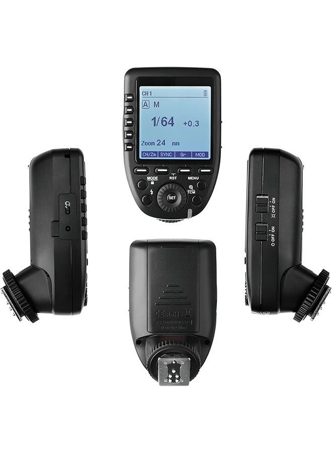 Godox Xpro-C TTL Wireless Flash Trigger Compatible for Canon EOS Cameras, Support 1/8000s HSS, 5 Dedicated Groups Buttons, Large Dot-Matrix LCD Display - Image 4