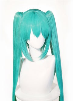 Generic Miku Hatsune wig with plum blossom, Senbonzakura, Snow Miku 100CM anime cosplay full head cover  - Image 3