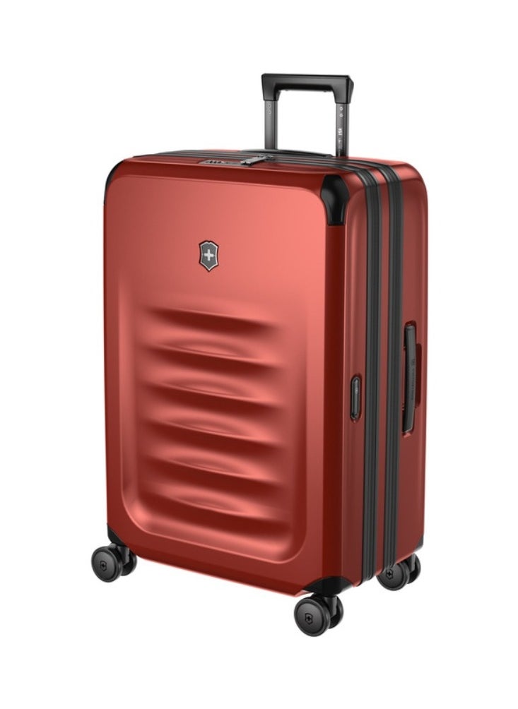 Victorinox - عربة أمتعة Spectra 3.0 متوسطة الحجم 69 سم ذات جوانب صلبة وعجلات مزدوجة قابلة للتوسيع وتسجيل الوصول باللون الأحمر - Image 1