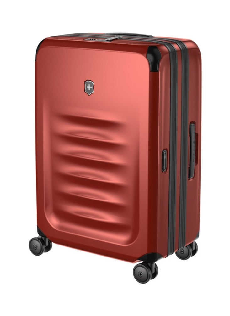 Victorinox - عربة أمتعة Spectra 3.0 متوسطة الحجم 69 سم ذات جوانب صلبة وعجلات مزدوجة قابلة للتوسيع وتسجيل الوصول باللون الأحمر - Image 1