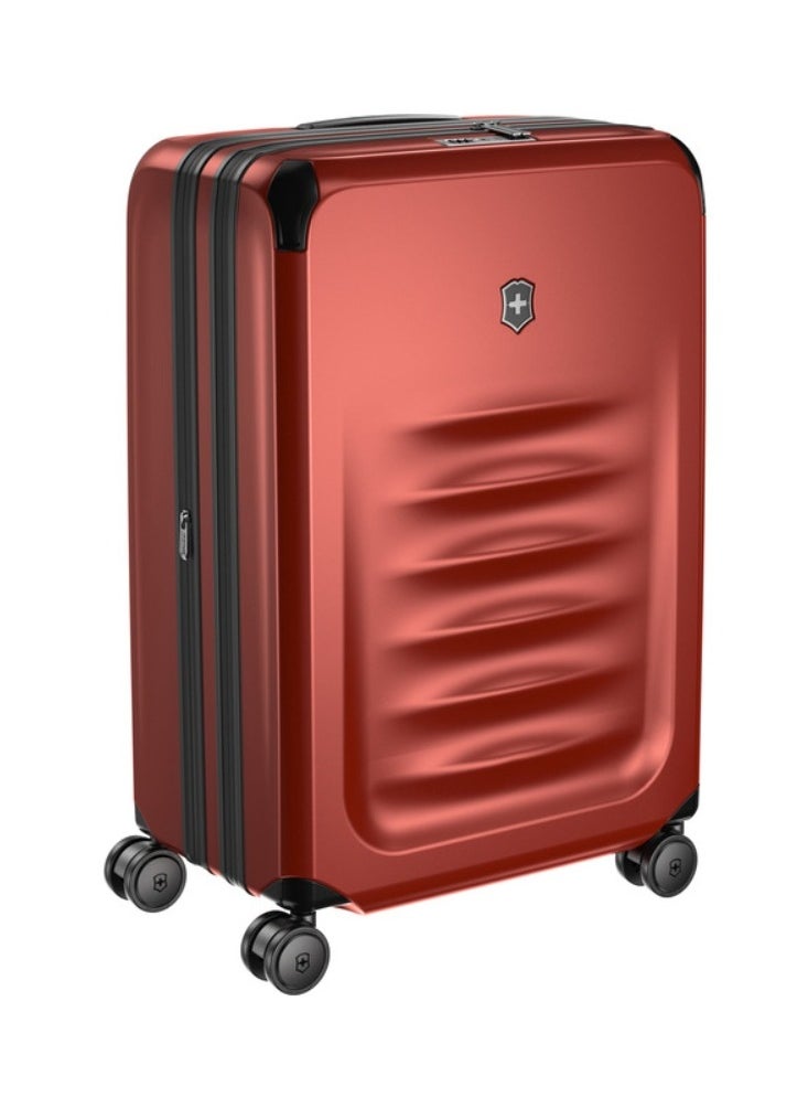 Victorinox - عربة أمتعة Spectra 3.0 متوسطة الحجم 69 سم ذات جوانب صلبة وعجلات مزدوجة قابلة للتوسيع وتسجيل الوصول باللون الأحمر - Image 1