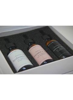 BLACKSTONE Age Defying Facial Serum Set | Vitaminc Retinol Hyaluronic Acid (3 Pack) For Day And Night Beauty Regimen All Natural And Moisturizing  - Image 2