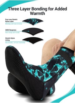 Y&D Neoprene Socks 3mm Wetsuit Diving Thermal Anti-Slip Scuba Water Booties for Swimming Sports  - Image 2