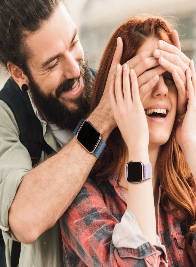 CCnutri Stretchy Nylon Solo Loop Bands Compatible with Apple Watch 38mm 40mm 41mm 42mm 44mm 45mm 49mm, Adjustable Braided Sport Elastic Wristbands Women Men Straps for iWatch Series - Image 4