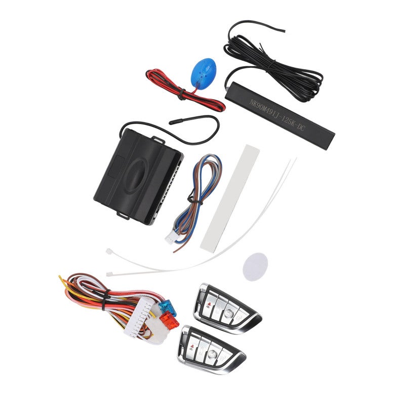 Passive Keyless Entry System Automatic Sensing Car Anti Theft Alarm System - Remote Control Function for Enhanced Vehicle Security - Image 2