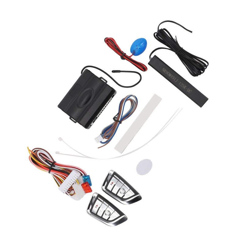 Passive Keyless Entry System Automatic Sensing Car Anti Theft Alarm System - Remote Control Function for Enhanced Vehicle Security - Image 4