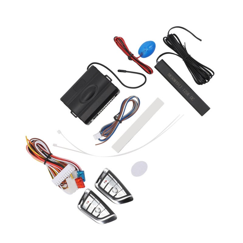 Passive Keyless Entry System Automatic Sensing Car Anti Theft Alarm System - Remote Control Function for Enhanced Vehicle Security - Image 5
