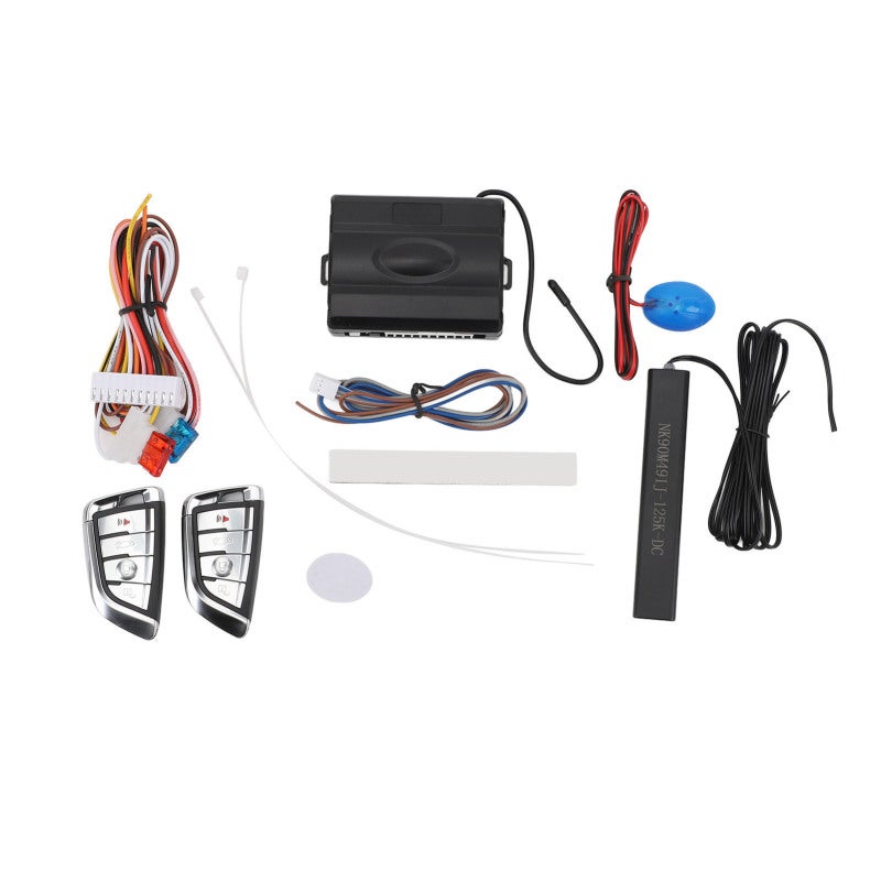 Passive Keyless Entry System Automatic Sensing Car Anti Theft Alarm System - Remote Control Function for Enhanced Vehicle Security - Image 1