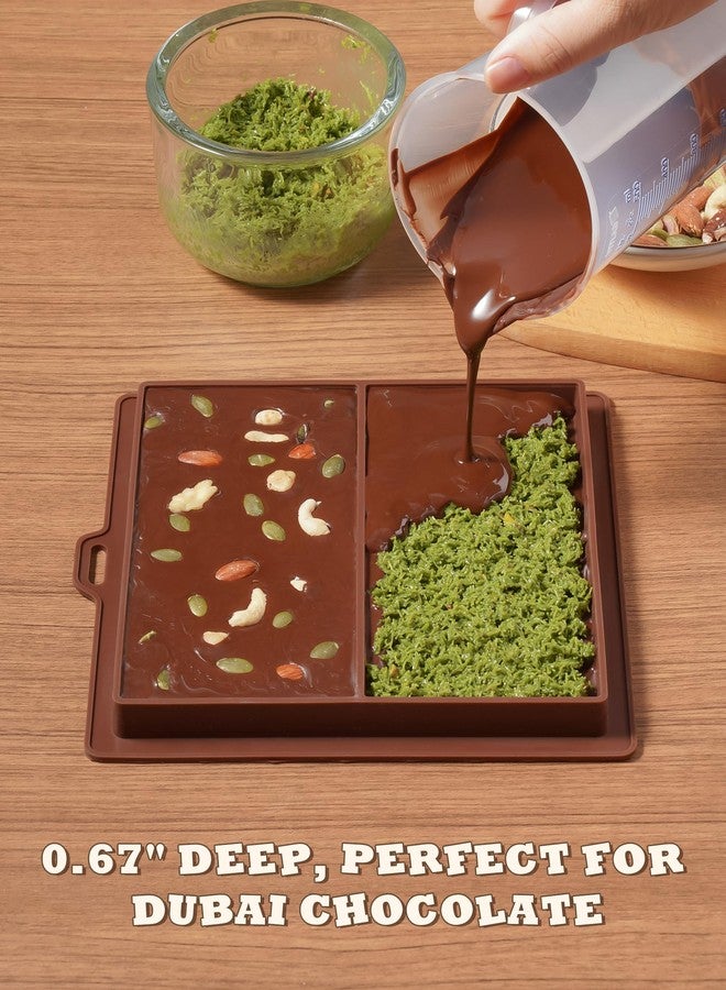 ان اي هوم قوالب شوكولاتة ثلاثية الأبعاد من NiHome، قالب سميك بعمق 0.67 بوصة لشوكولاتة دبي الداكنة، آمن للاستخدام في غسالة الصحون ويمكن تعليقه على الحائط، هدية مثالية لعيد الميلاد وعيد الحب (بأنماط ندفة الثلج والألعاب النارية) - Image 3