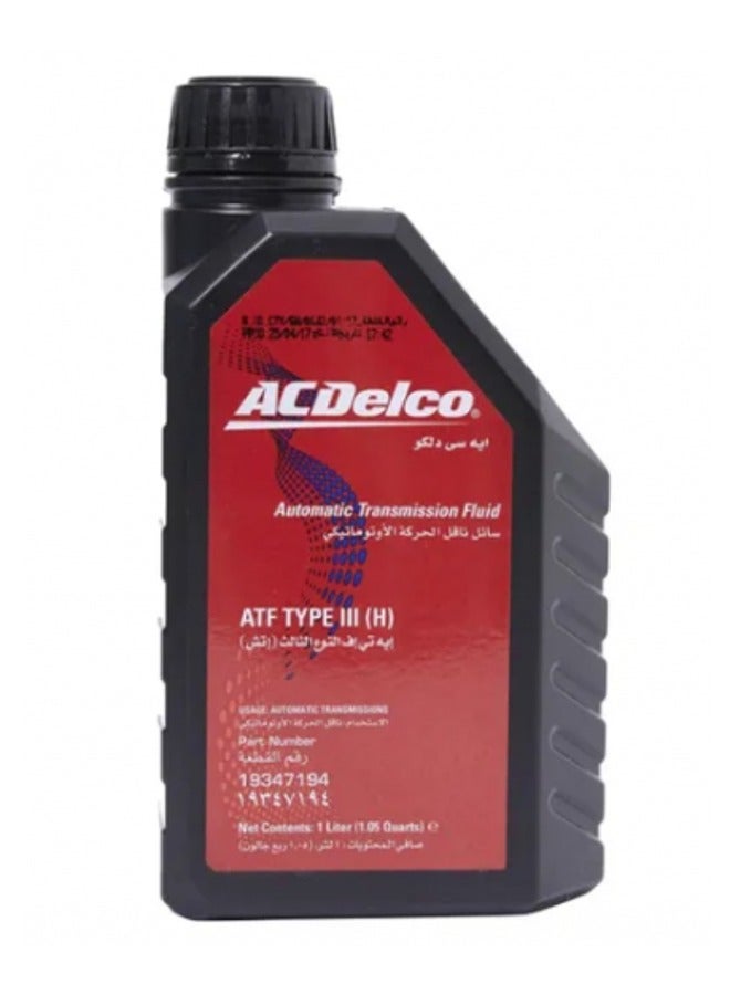ACDelco ATF Type III gear oil - 1 liter