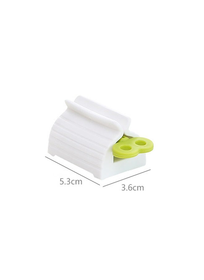 Generic - Tube Toothpaste Squeezer, 3 Pieces with Rolling Toothpaste Holder Toothpaste Dispenser Set Dust-Proof, Holder Rotating Squeezing Toothpaste Artifact Dispenser for Bathroom Blue - Image 1
