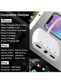 Generic Lightning to 3.5mm Headphone Jack Audio Adapter,iPhone to 3.5mm Earphone Splitter Adapter with Charging Port,iPhone to aux adapter,Compatible With iPhone 13/12/11/X/8/8/7,Support Newest iOS 15  - Image 4