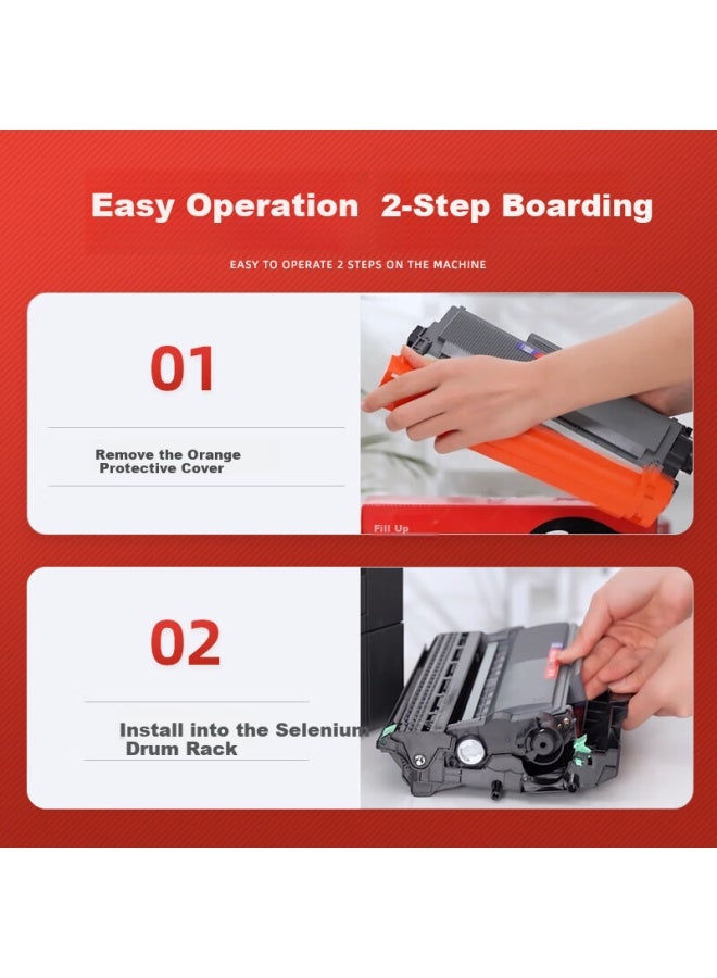 Huiwei Brother Mfc-7380 Toner Cartridge Drum Unit Compatible With Brother Mfc-7380 Printer Toner Cartridge Mfc7380 Special Toner Cartridge Holder Brother Ink Cartridge 7380 Toner Cartridge Toner Drum - Image 2