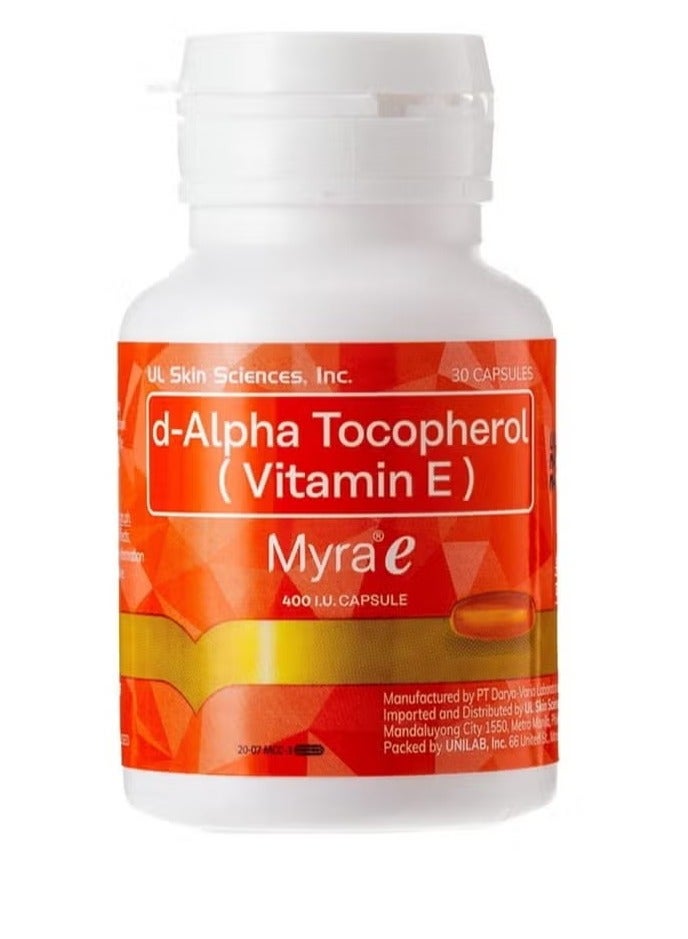 Myra E Skin capsules 400 IU 30 capsules