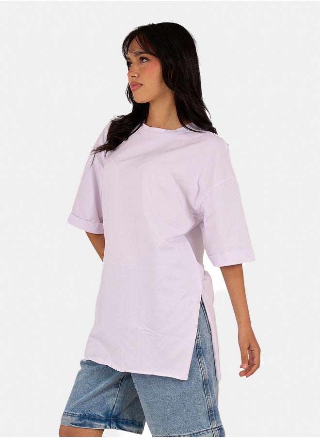 Clue Oversized Cotton T-Shirt  - Image 2