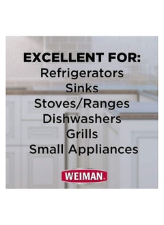 Weiman Stainless Steel Cleaning Wipes [2 Pack] Removes Fingerprints, Residue, Water Marks and Grease From Appliances - Works Great on Refrigerators, Dishwashers, Ovens, Grills and More  - Image 3