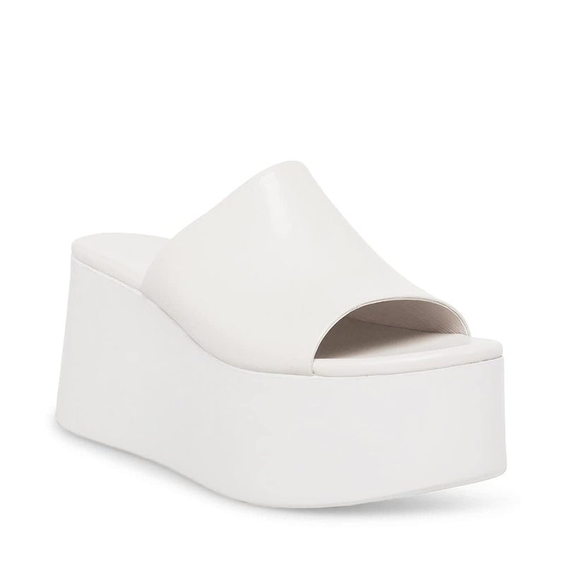 Minshluu Womens Platform Wedge SIides Sandals Open Toe Slip On Wedges Shoes