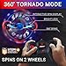 Force1 Tornado Remote Control Car for Kids Double Sided Fast RC Cars with LED Interactive Display 4WD OffRoad Stunt Car 360 Flips All Terrain Tires RC Crawler Rechargeable Battery 24GHz Remote - Image 2