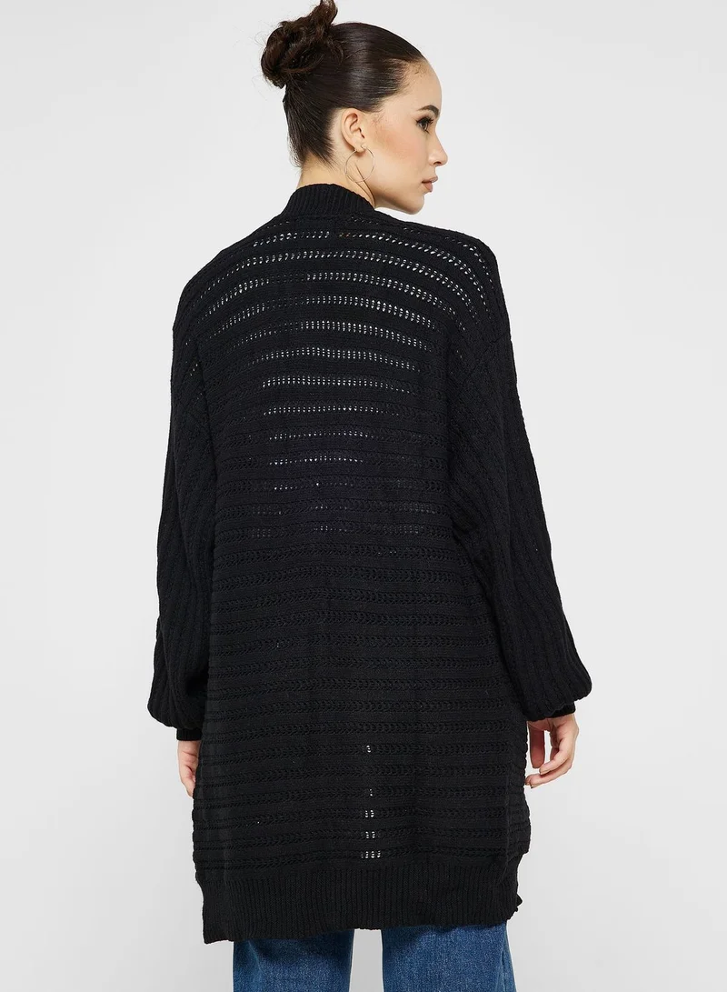 Ginger Longline Chunky Cardigan