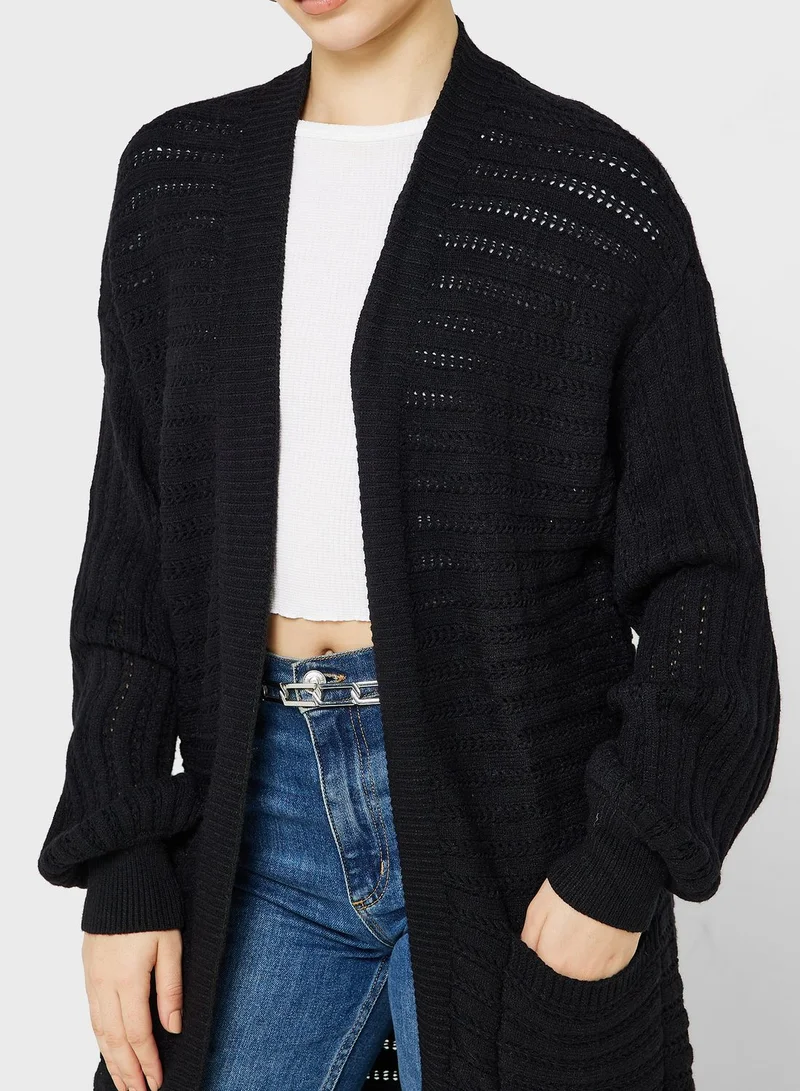 Ginger Longline Chunky Cardigan