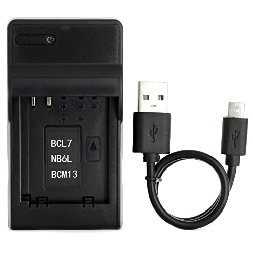 Norifon DMW-BCM13 USB Charger for Panasonic DMC-TZ55, DMC-TZ60, DMC-TZ61, Lumix DMC-FT5, DMC-TS5, DMC-TZ70, DMC-ZS40, DMC-ZS50 Camera and More - Image 1