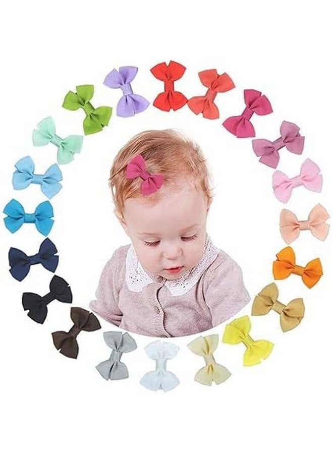 NEOBABY Alligator Bow Hair pin Hair accessories | Hair Clips for Girls and Kids Baby Toddlers (Assorted, Pack of 12 Pairs) - Image 4