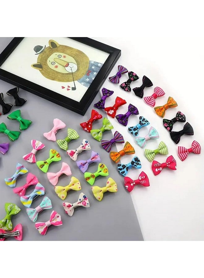 NEOBABY Alligator Bow Hair pin Hair accessories | Hair Clips for Girls and Kids Baby Toddlers (Assorted, Pack of 12 Pairs) - Image 1