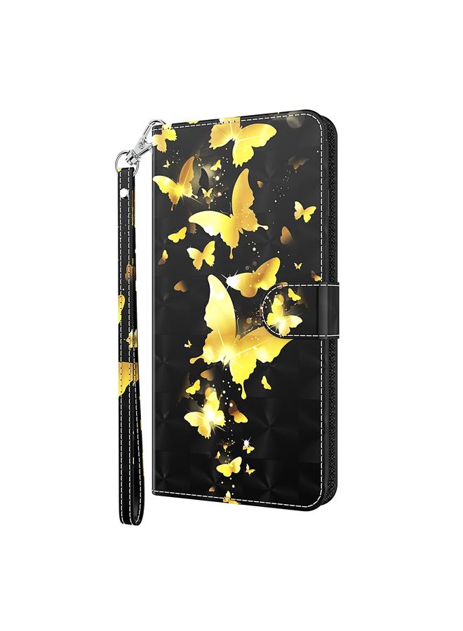 اس-توب جراب لهاتف Samsung Galaxy A23E بنمط رسم ثلاثي الأبعاد مصنوع من مادة TPU + PU - Image 2