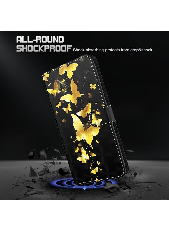 اس-توب جراب لهاتف Samsung Galaxy A23E بنمط رسم ثلاثي الأبعاد مصنوع من مادة TPU + PU - Image 5