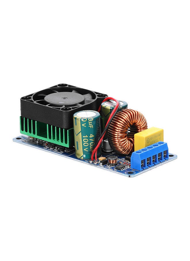 Generic - 500W IRS2092S Digital Power Amplifier Board Mono Channel Class D Power Amp Board Module with Cooling Fan - Image 1