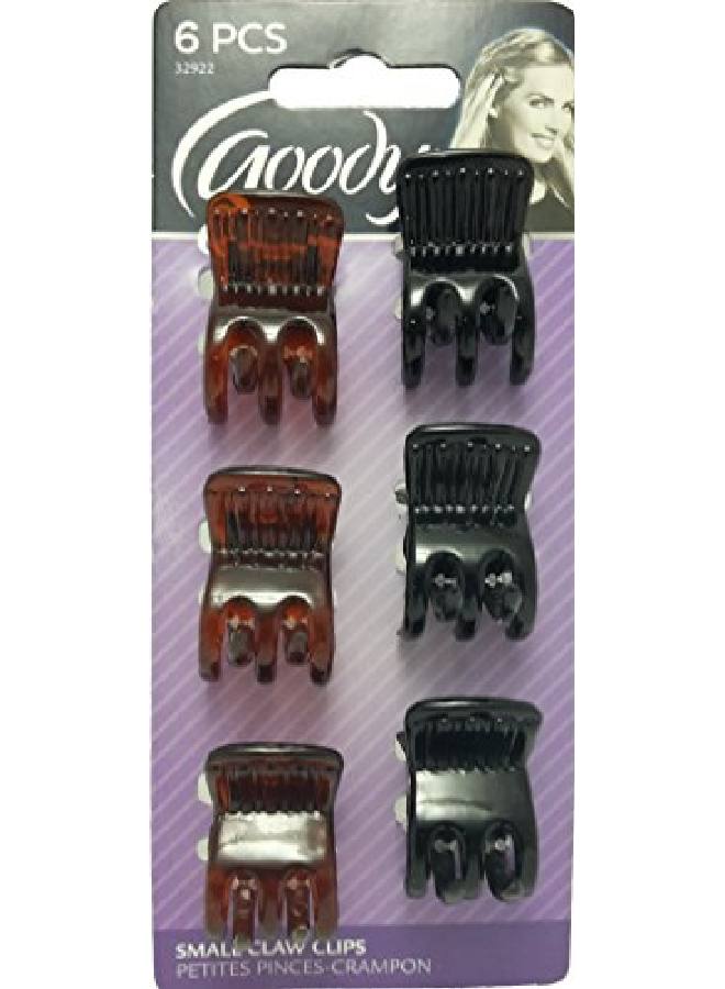 Goody Womens Classics Mini Claw Clip 6 Count - Image 1