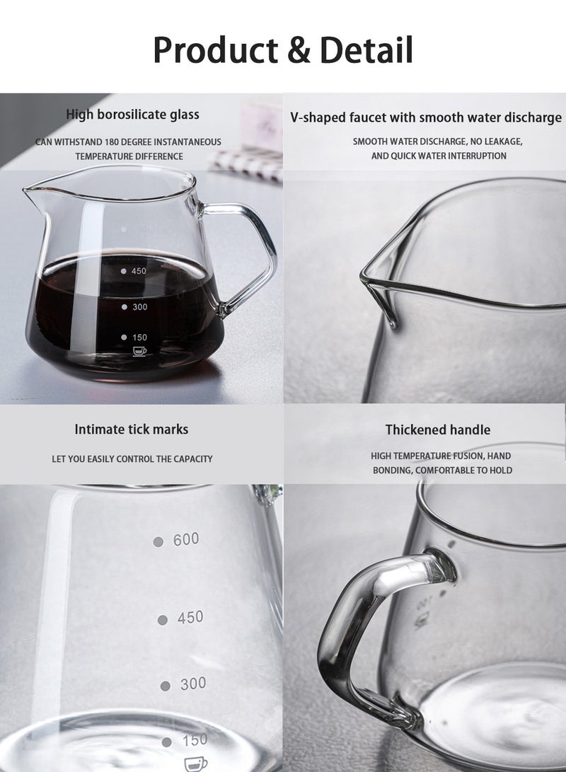 شويوين مجموعة صانعة القهوة المقطرة بمقاس V60 02 4 في 1 - Image 5