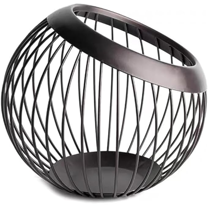 Unity Large Capacity Coffee Pod Holder  Elegant Metal Organizer For KCups Nespresso Vertuo And Original Capsules  OpenTop Basket Design  30 Pod Capacity  Ideal For Coffee Stations - Image 3