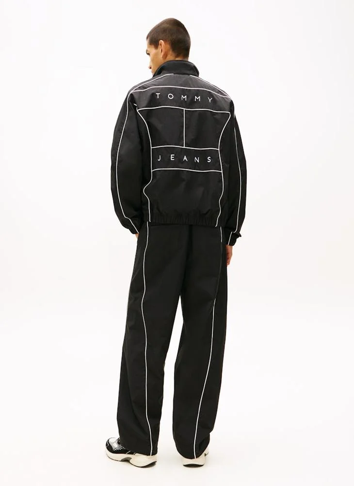 TOMMY JEANS Piping Detail Flag Jacket