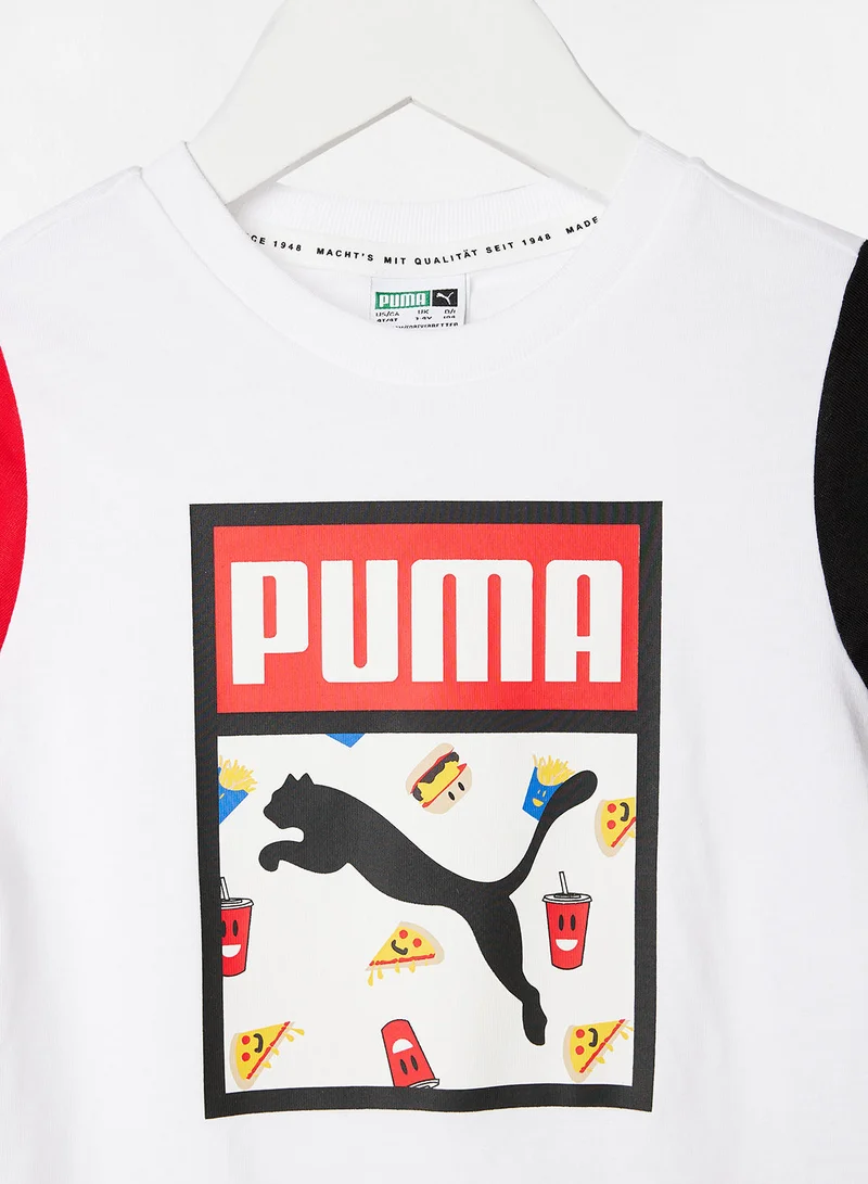 PUMA Boys Classics Story T-Shirt