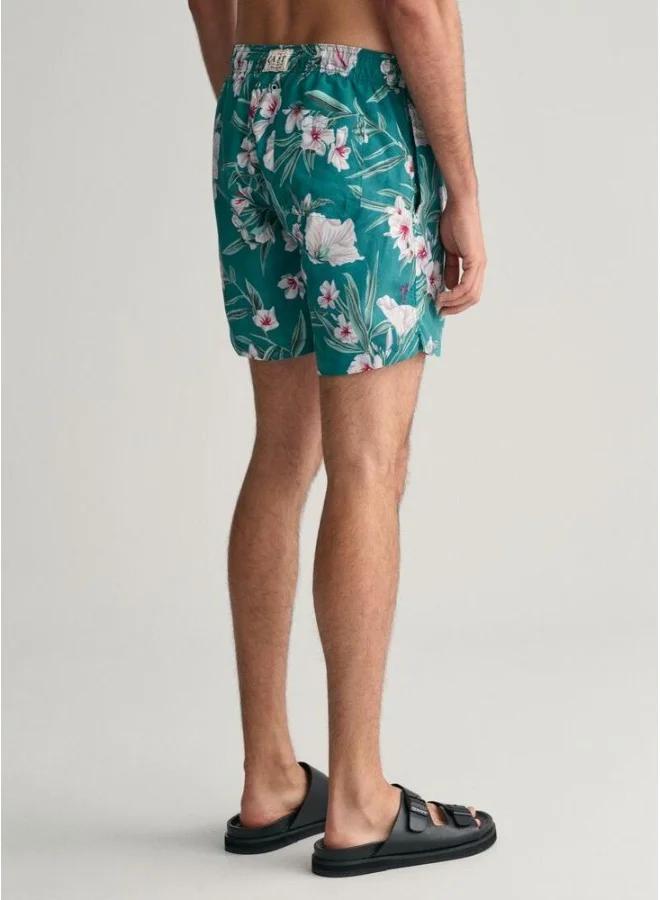 GANT Oleander Print Swim Shorts
