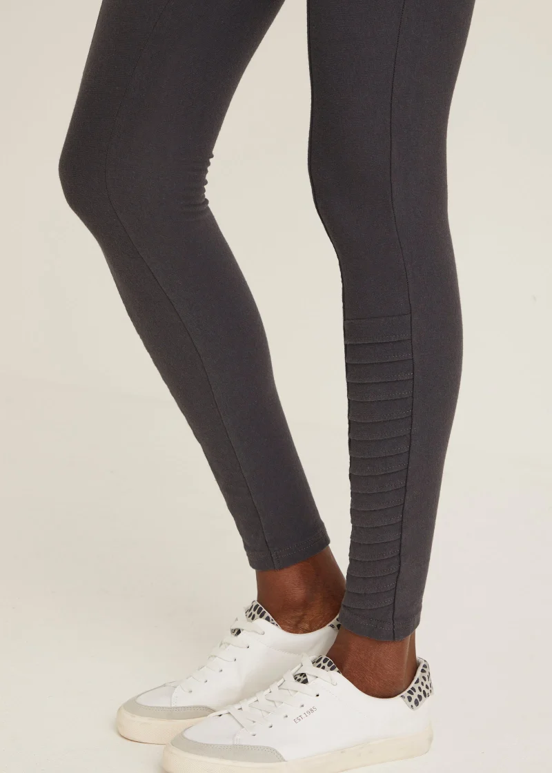 Matalan Black Denim Look Ankle Length Leggings