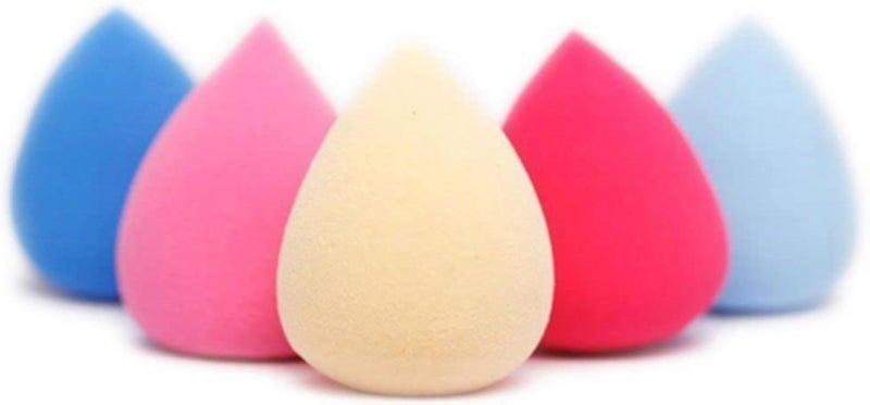 Makeup Sponges 5 Pcs Beauty Blender For Cosmetics And Powder And Foundationco3082