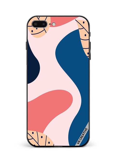 Protective Case Cover For Apple iPhone 7 Plus/8 Plus Abstract Modern Digital Painting Fashion Design Multicolour