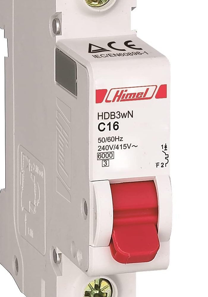 Himel Miniature Circuit Breaker HDB3w C 1P 32A - Image 1