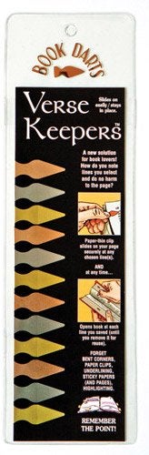 Fun-N-Nuf Verse Keeper Book Darts - Line Marker Bookmarks (12 Verse Keepers) - Image 1