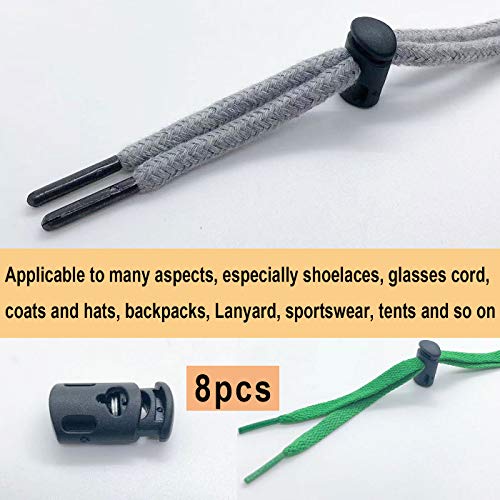 Luckkyme 30Pack Replacement Drawstrings Drawcords 3 Pieces Easy Drawstring Threader Replacement Tool with 8 Pieces Cord Locks - Image 4