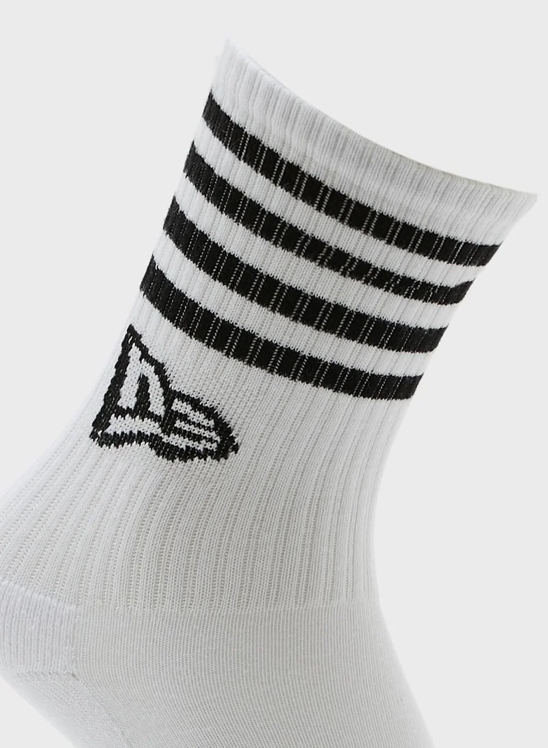 New Era  Stripe Crew Socks for Men | Best Price UAE