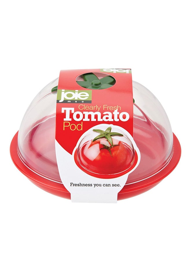 joie Tomato Storage Pod Red/Transparent 4x4x5inch - Image 2