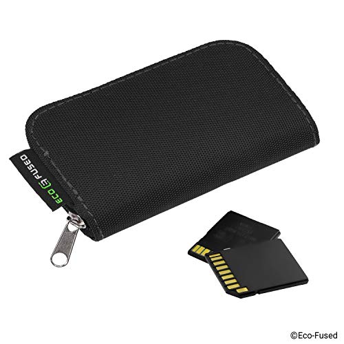 Eco-Fused Memory Card Case - Fits up to 22x SD, SDHC, Micro SD, Mini SD and 4X CF - Holder with 22 Slots (Black & Grey / 22 Slots - 2 Pack) - Image 4