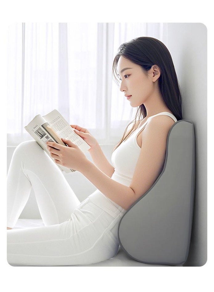 uoobox Multipurpose Leg Elevation Pillow wedge pillow Lumbar Pillow Sleeping Pillow Portable Cushion Body Pillow For Sleeping Leg Elevation Bed Sofa Travel Camping Memory Foam Filling, Multiscenario Pillow - Image 4