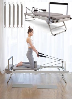 RATSAW Foldable Pilates Reformer Machine Pilates Yoga Equipment Bed for Home Use Suitable for Beginners and Intermediate Users  - Image 1