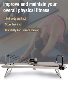 RATSAW Foldable Pilates Reformer Machine Pilates Yoga Equipment Bed for Home Use Suitable for Beginners and Intermediate Users  - Image 4