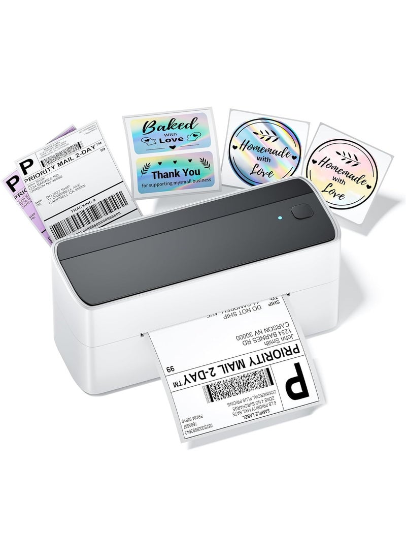 phomemo Thermal Label Printer, 4X6 Shipping Label Printer for Small Business, Wireless Label Printer for Package for Phone & Pad & PC, Used for  UPS,  TikTok, USPS, FedEx, DHL  - Image 1